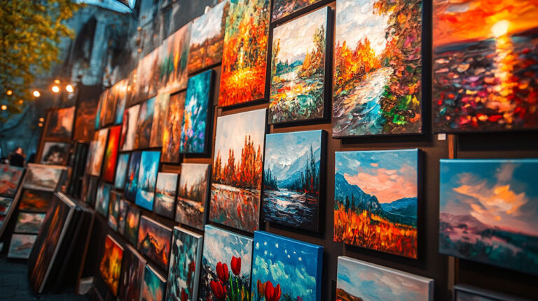How to Store Acrylic Paintings to Keep Them Safe