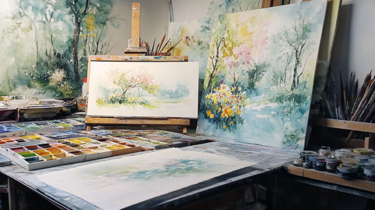 How to Store Watercolor Paintings Safely