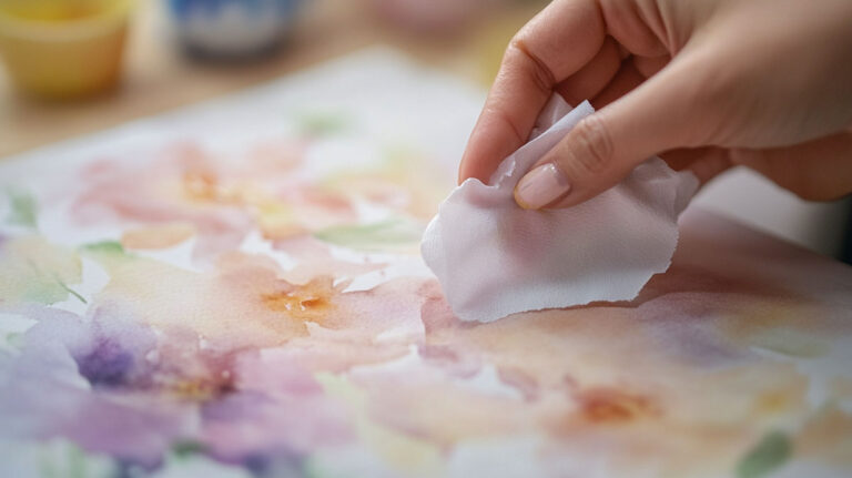 What Is The Lifting Technique In Watercolor Painting?
