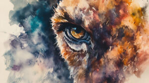 What is the masking technique in watercolor painting?