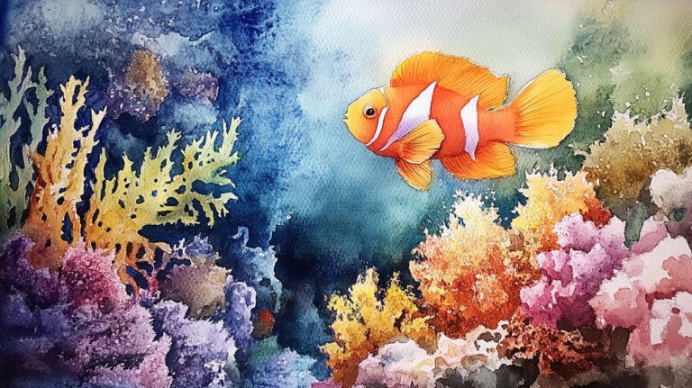 What is Sponge Texture technique in watercolor painting?