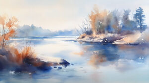 What is Wet-on-Wet technique in watercolor painting?