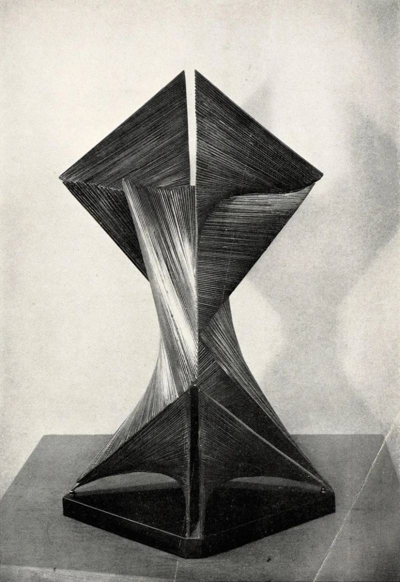 Developable Surface Bronze by Antoine Pevsner