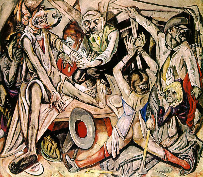 The Night by Max Beckmann