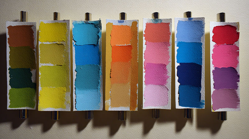 Color Studies and Swatches