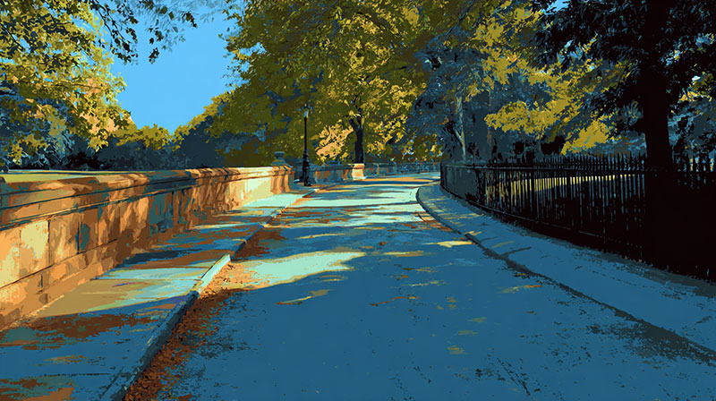 Leading Lines and Directional Flow