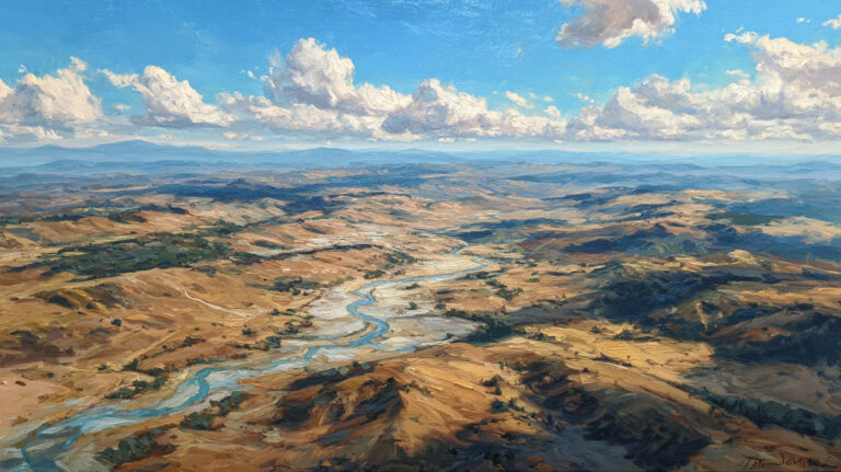 What Is Aerial Perspective in Painting? Softening Distance