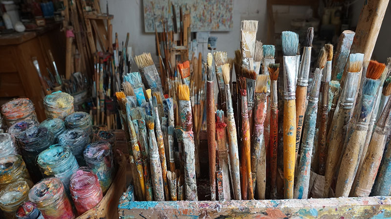 Flat Brush Varieties and Applications