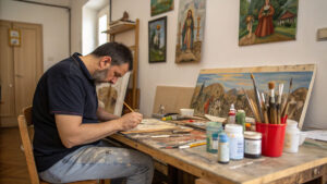 How to Reshape Paintbrush Bristles Easily