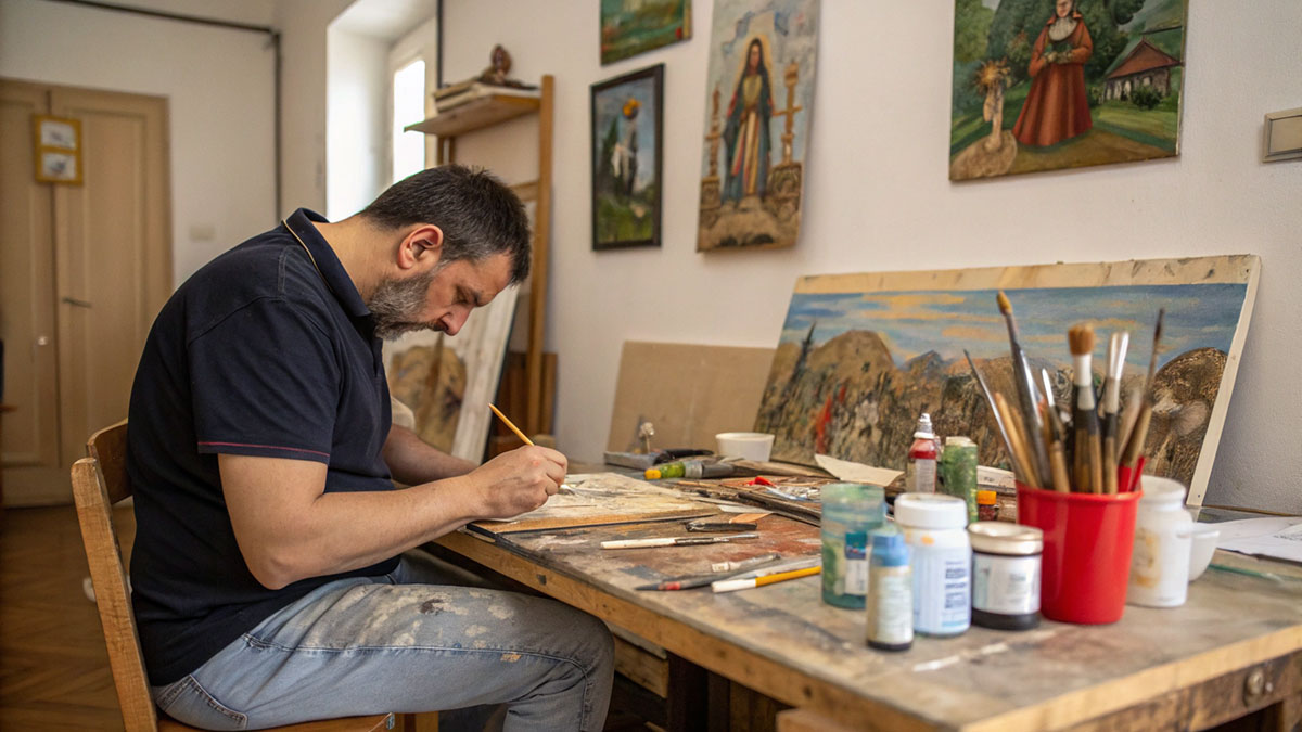 How to Reshape Paintbrush Bristles Easily