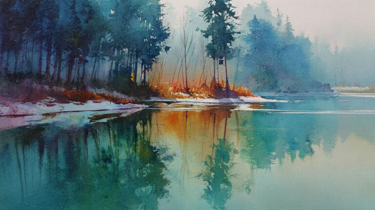 How to Paint Water in Watercolor for Realism