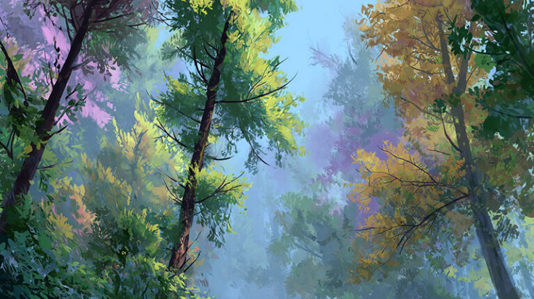 How to Paint Trees in Acrylic That Look Lifelike