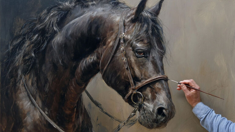 How to Paint a Horse with Power and Grace