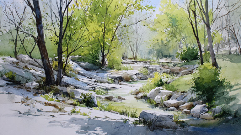 How to Paint a Landscape That Tells a Story