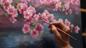 How to Paint Cherry Blossoms Gracefully