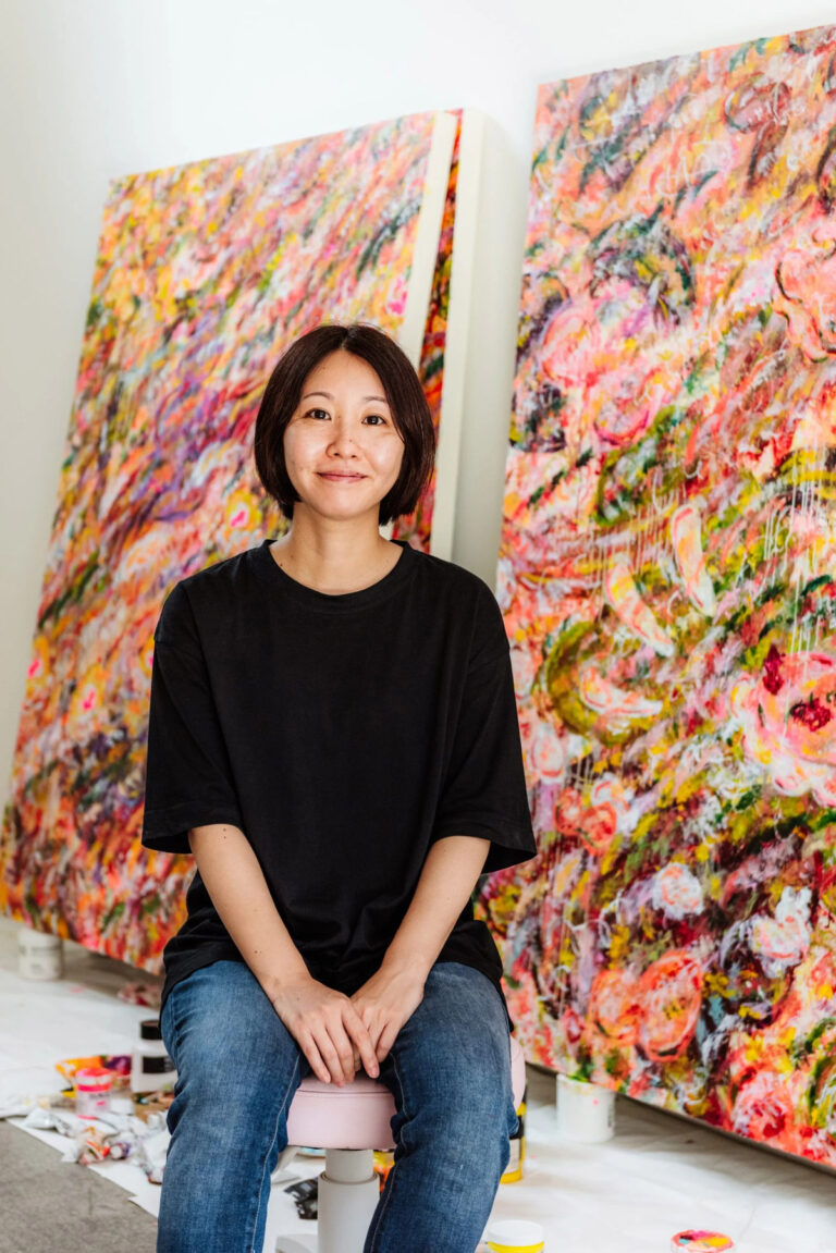 Ayako Rokkaku: Expressive Color with Bare Hands