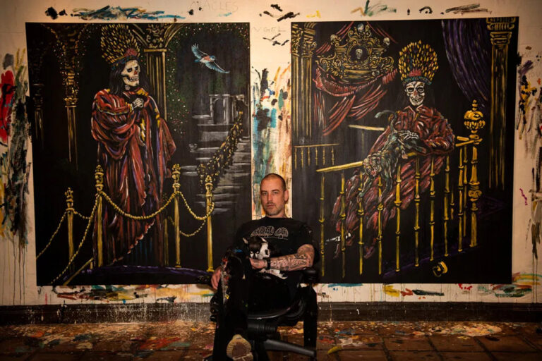 Wes Lang: Americana Reimagined in Ink and Paint
