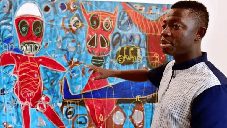 Aboudia: Street Energy Meets Raw Expression