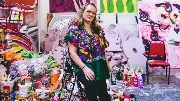 Katherine Bernhardt: Pop Culture in Paint Splashes