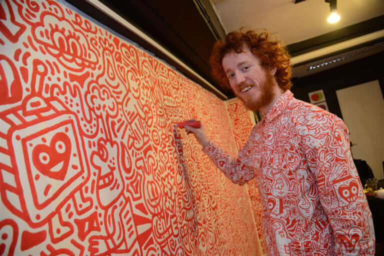 Mr. Doodle: The World as a Giant Canvas
