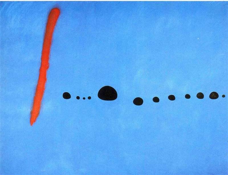 Bleu II by Joan Miro
