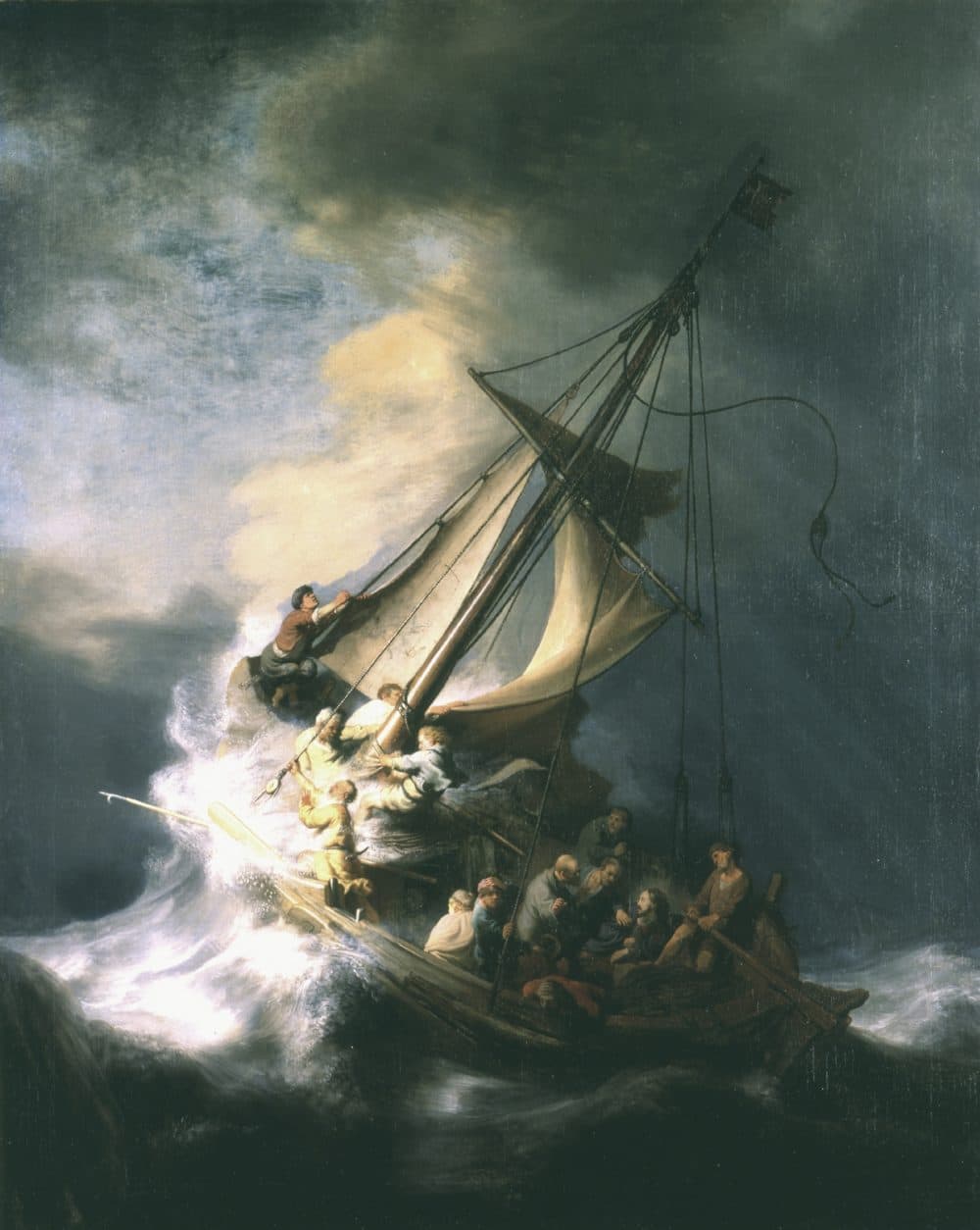 Christ in the Storm on the Sea of Galilee by Rembrandt Van Rijn