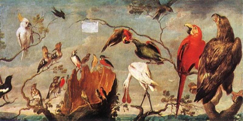 Concert of Birds by Frans Snyders (1640)