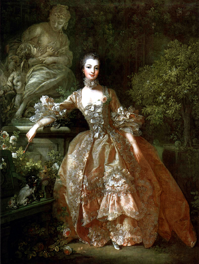 Madame de Pompadour by Francois Boucher