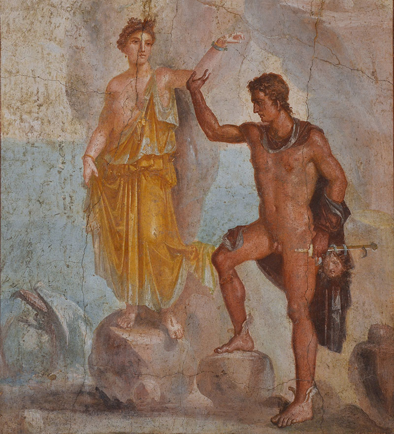 Perseus and Andromeda (House of the Dioscuri) by Unknown