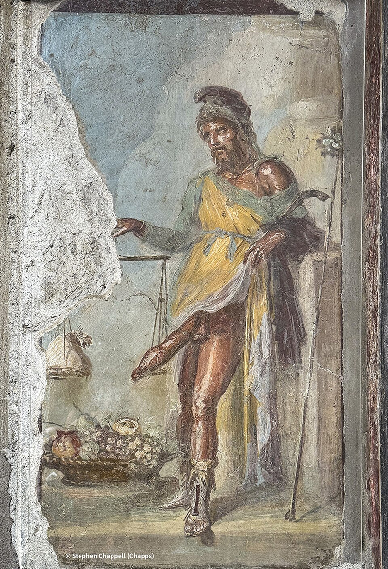 Priapus Fresco (House of the Vettii) by Unknown 