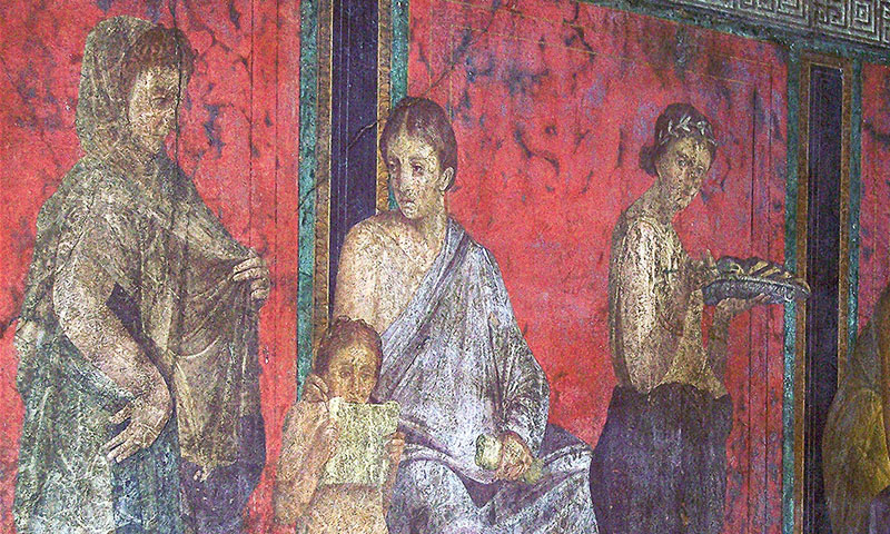 The Dionysiac Frieze (Villa of the Mysteries) by Unknown