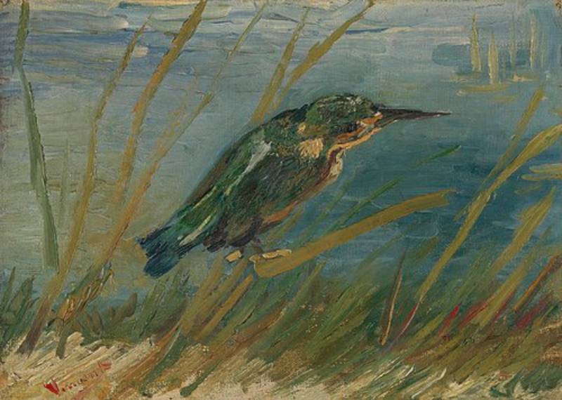 The Kingfisher by Vincent van Gogh (1886)