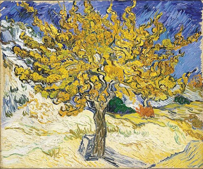 The Mulberry Tree by Vincent van Gogh
