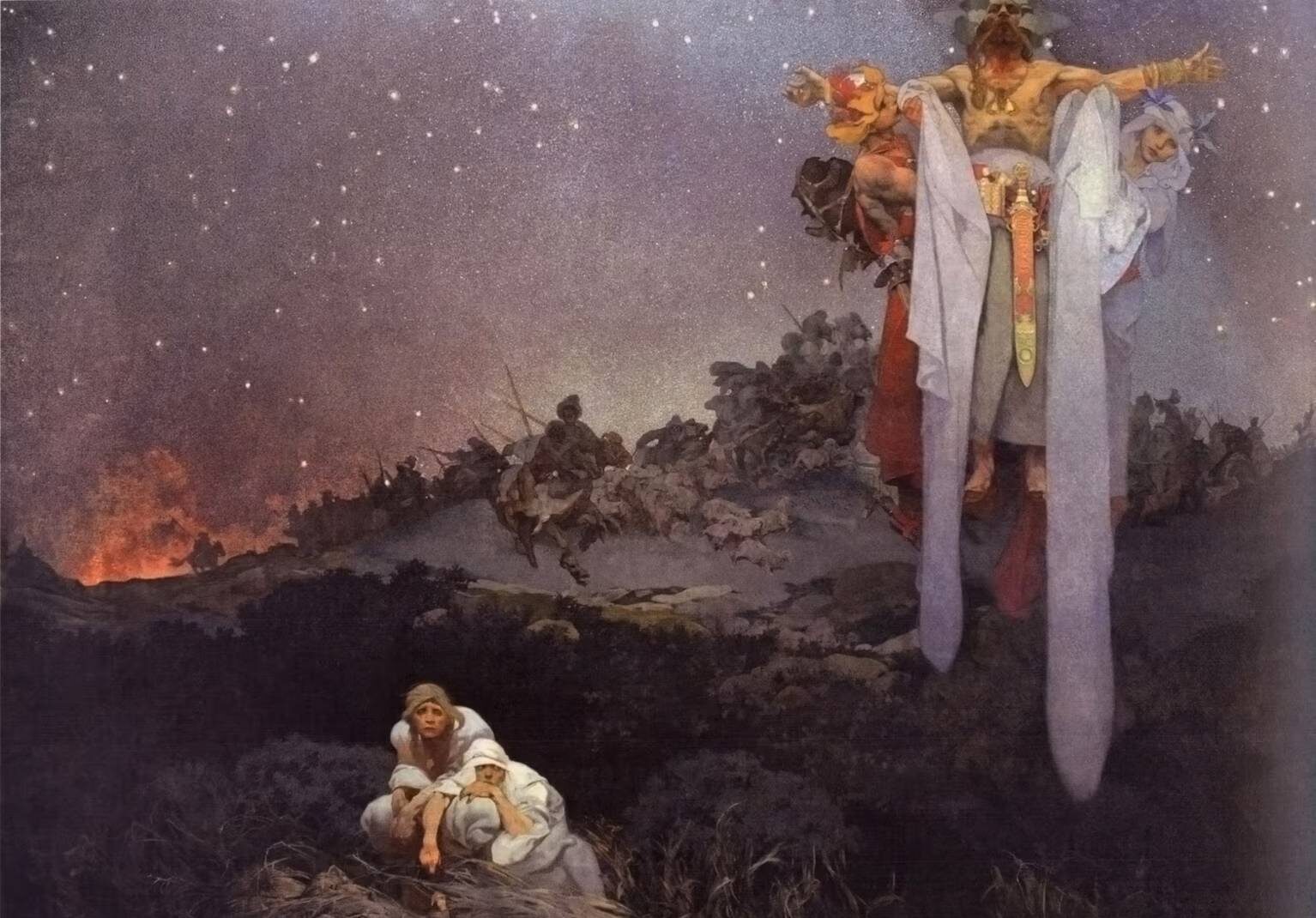 The Slav Epic by Alphonse Mucha