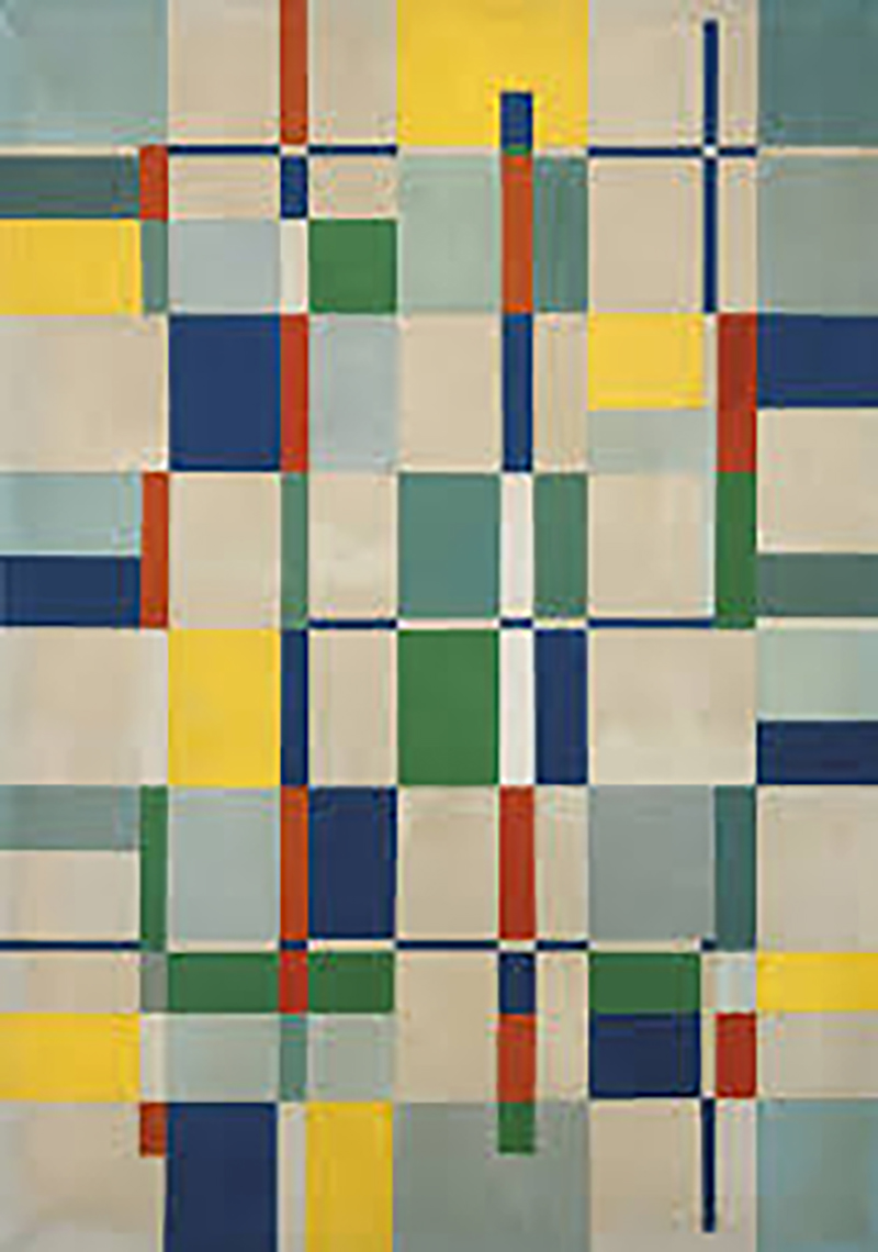 Composition with Grid by Piet Mondrian