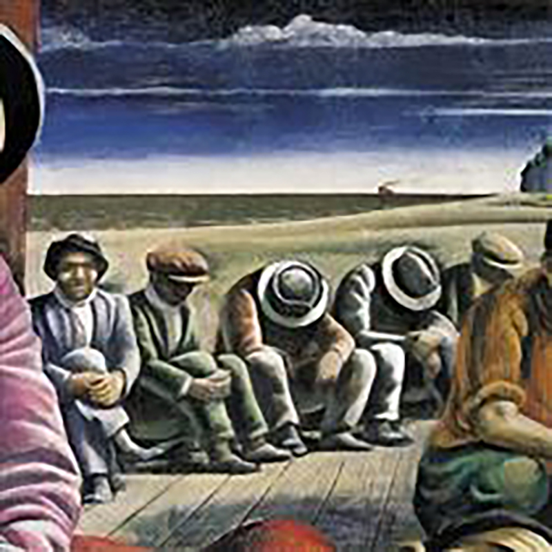 Desocupados (1934) by Antonio Berni