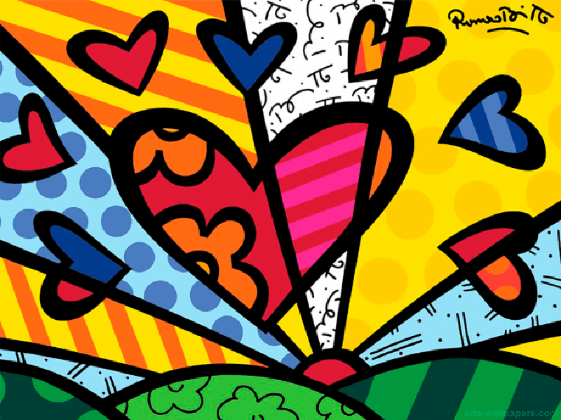 This is by Romero Britto