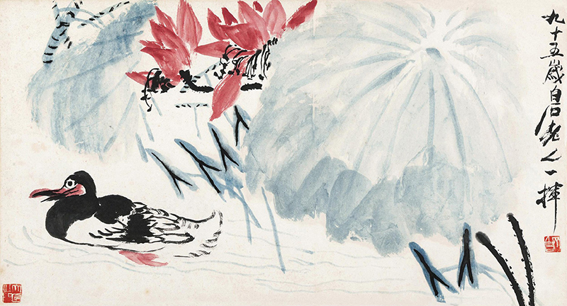 This painting is by Qi Baishi