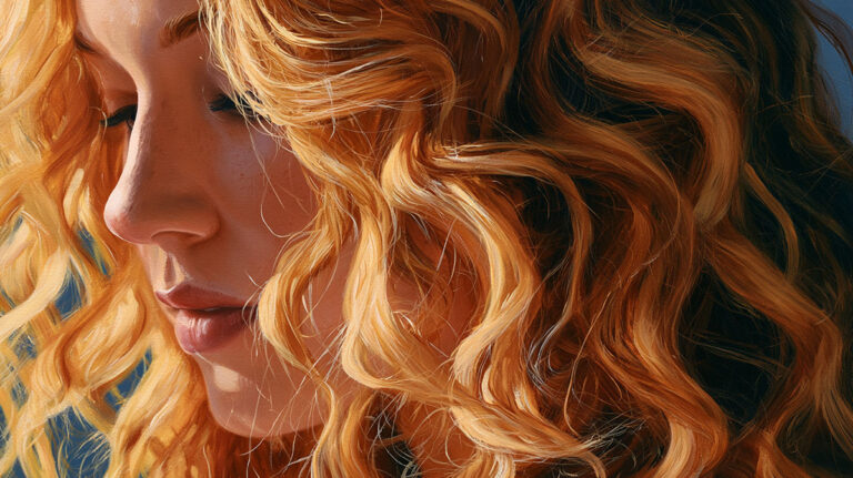 How to Paint Realistic Hair in Acrylic: Full Tutorial
